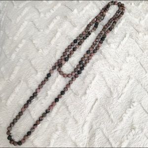 Beaded layer necklace